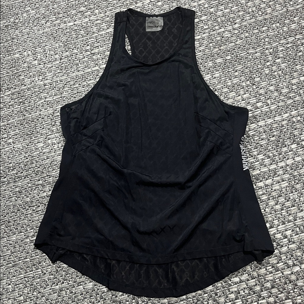 Gymshark | Black Mesh Tank